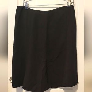 Black plus size (18) skirt